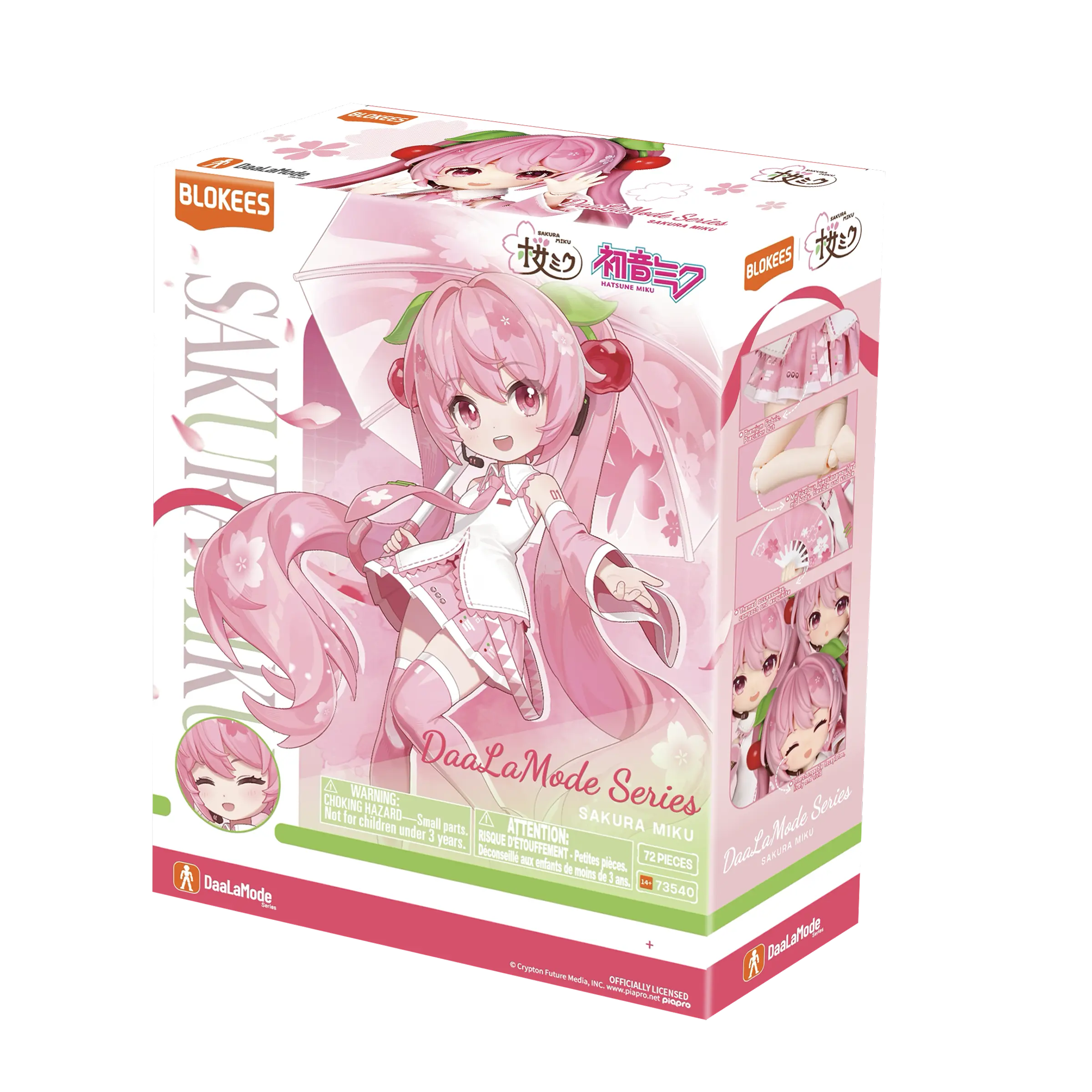 Blokees DaaLaMode Series - Sakura Miku - Image 3